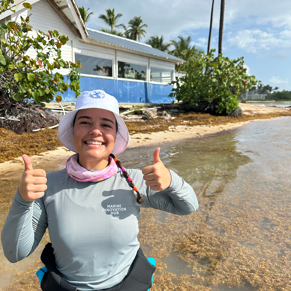 Shamwari Anseeuw at the Marine Innovation Hub